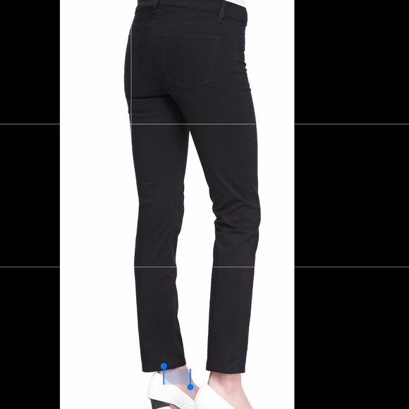 J BRAND**Mid-Rise Cropped Rail Jeans*Size 25 $228 - Picture 7 of 11